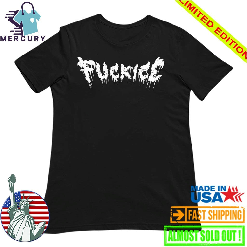 Fuck ICE Metal Logo Shirt