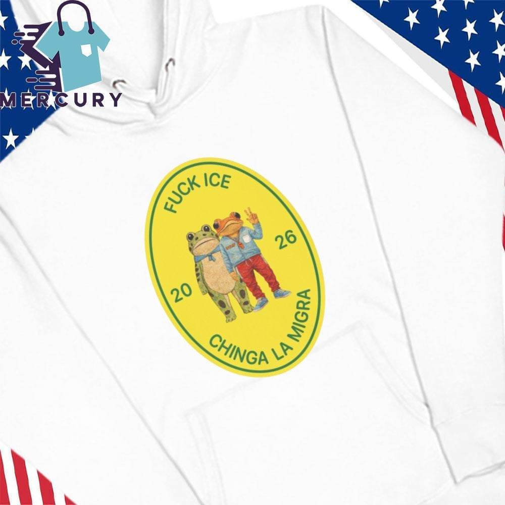 Fuck Ice Chinga La Migra Sapo Concho and Frog 2026 Shirt