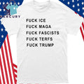 Fuck Ice Fuck Maga Fuck Fascists Fuck Terfs Fuck Trump Hudson Williams Shirt