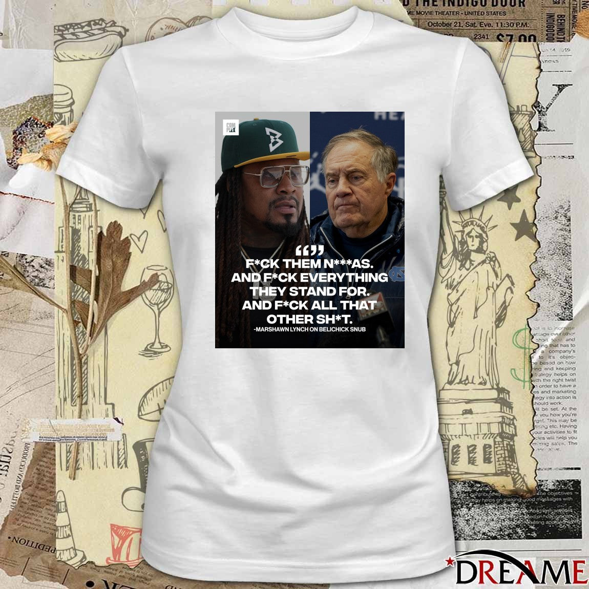 Fuck Them And Fuck Everything They Stand For And Fuck All That Other Shit Marshawn Lynch t-shirt
