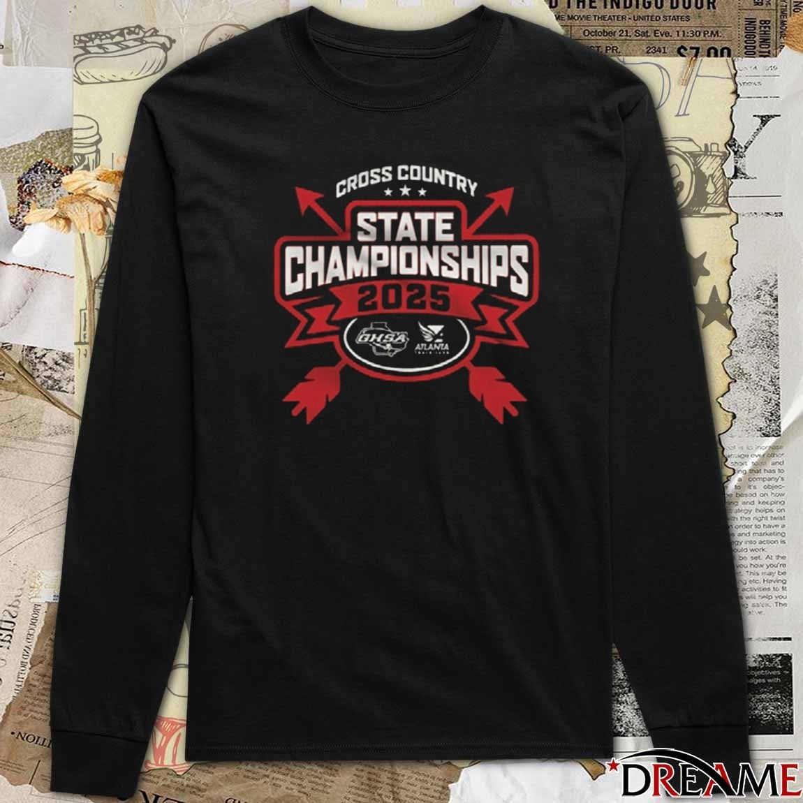 GHSA State Cross Country Championships 2025 Presented by Atlanta Track Club t-shirt
