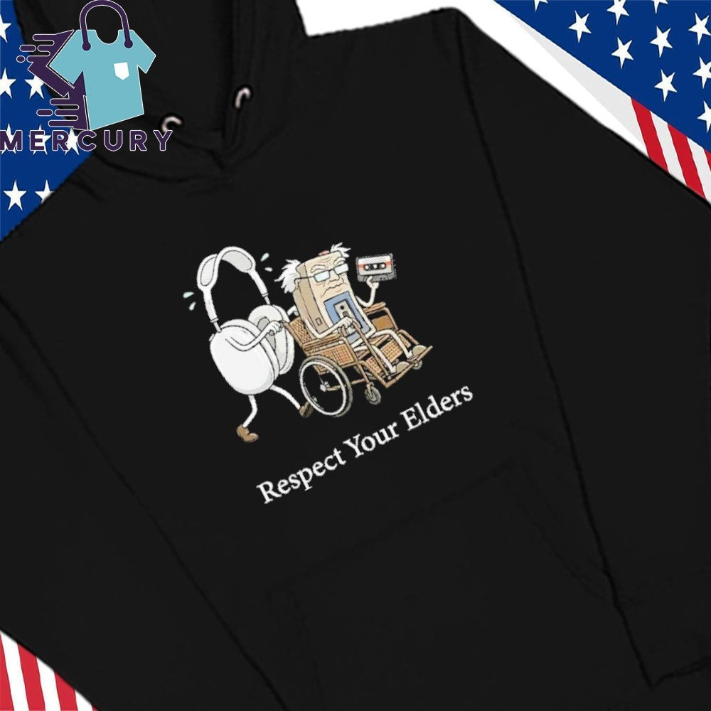 Gaming & Tech Focus Respect Your Elders Shirt