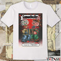 Garbage Pail Kids Freddy Vs Jason Fightin’ Freddy Card Poster t-shirt