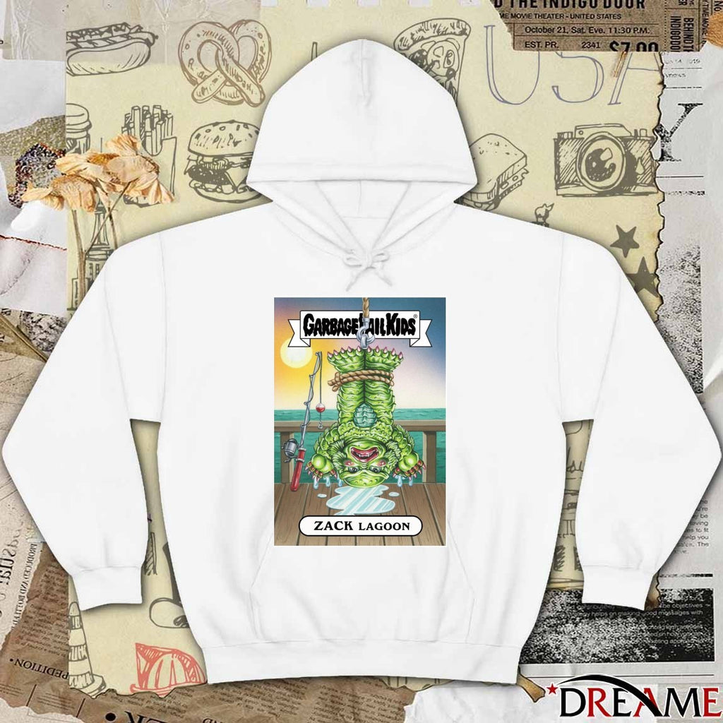 Garbage Pail Kids The Creature From The Black Zack Lagoon Card t-shirt