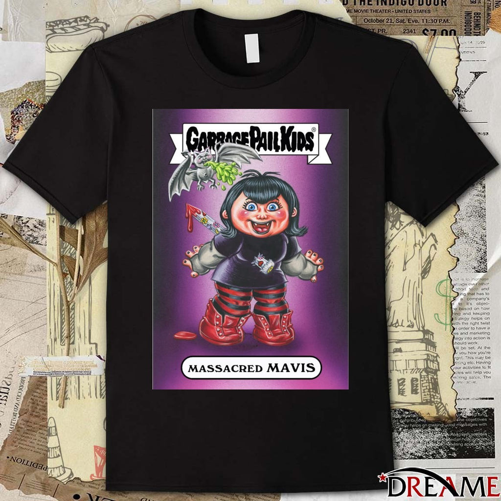 Garbage Pail Kids X Massacred Hotel Transylvania Mavis Card t-shirt