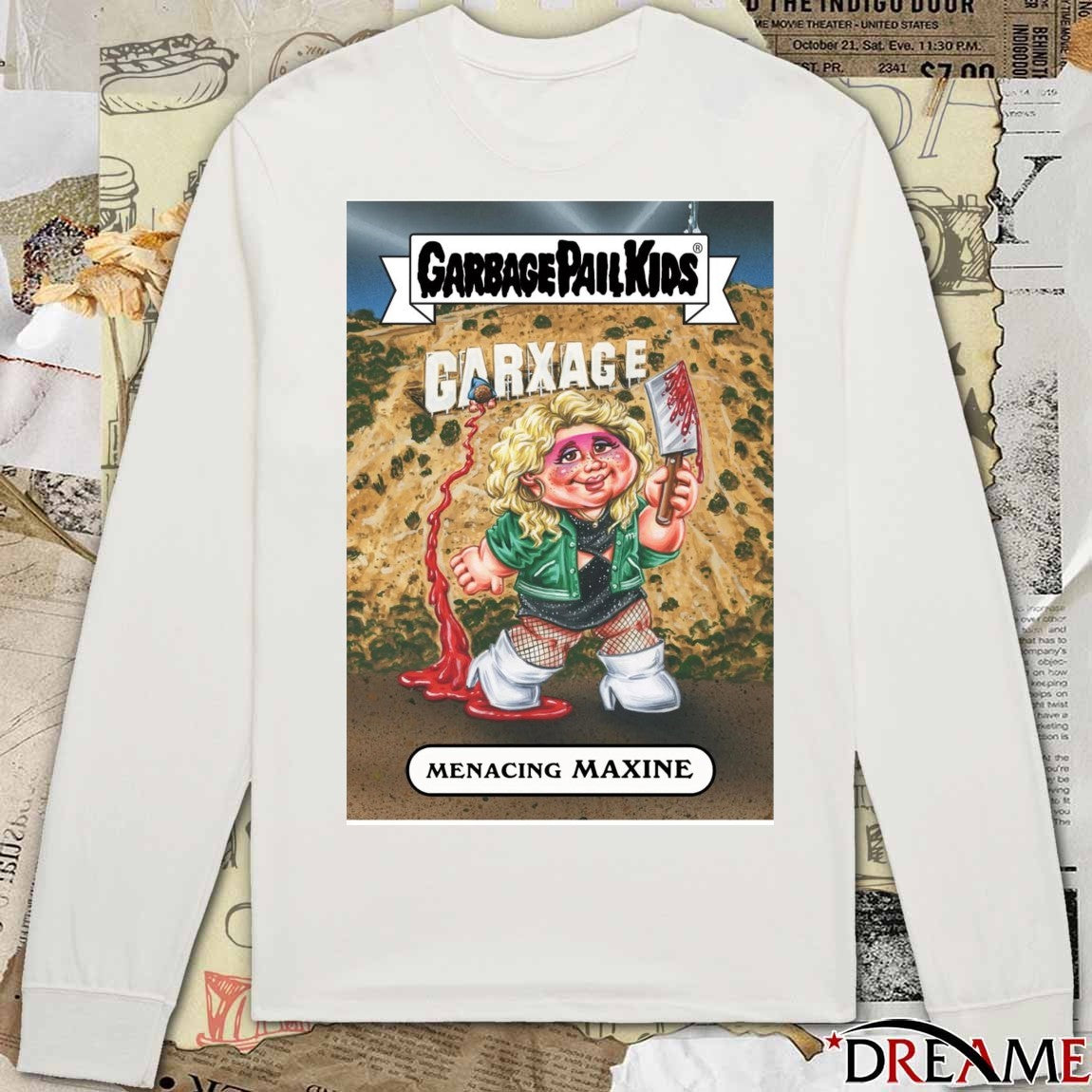 Garbage Pail Kids X Menacing Maxine Oh, The Horrorible 2025 Topps Card t-shirt