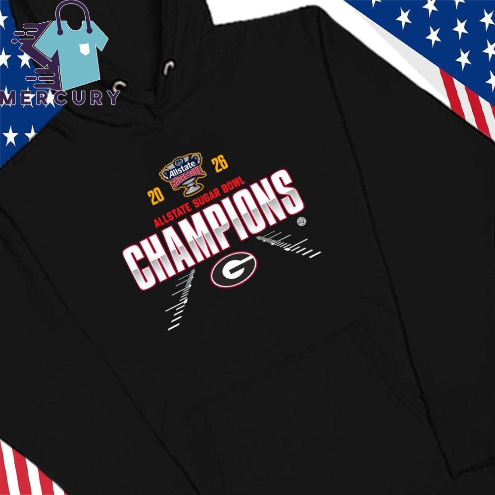 Georgia Bulldogs 2026 Allstate Sugar Bowl Champions Shirt