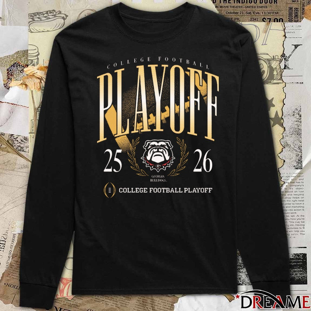 Georgia Bulldogs ’25-’26 College Football Playoff Homefield t-shirt