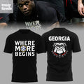 Georgia Bulldogs Where More Begins Shirt