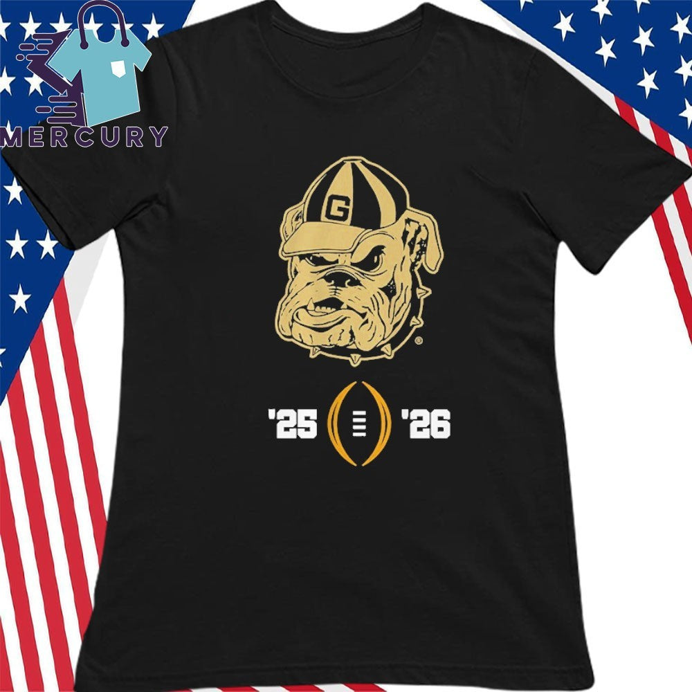 Georgia Football 2025-26 College Football Playoff Shirt