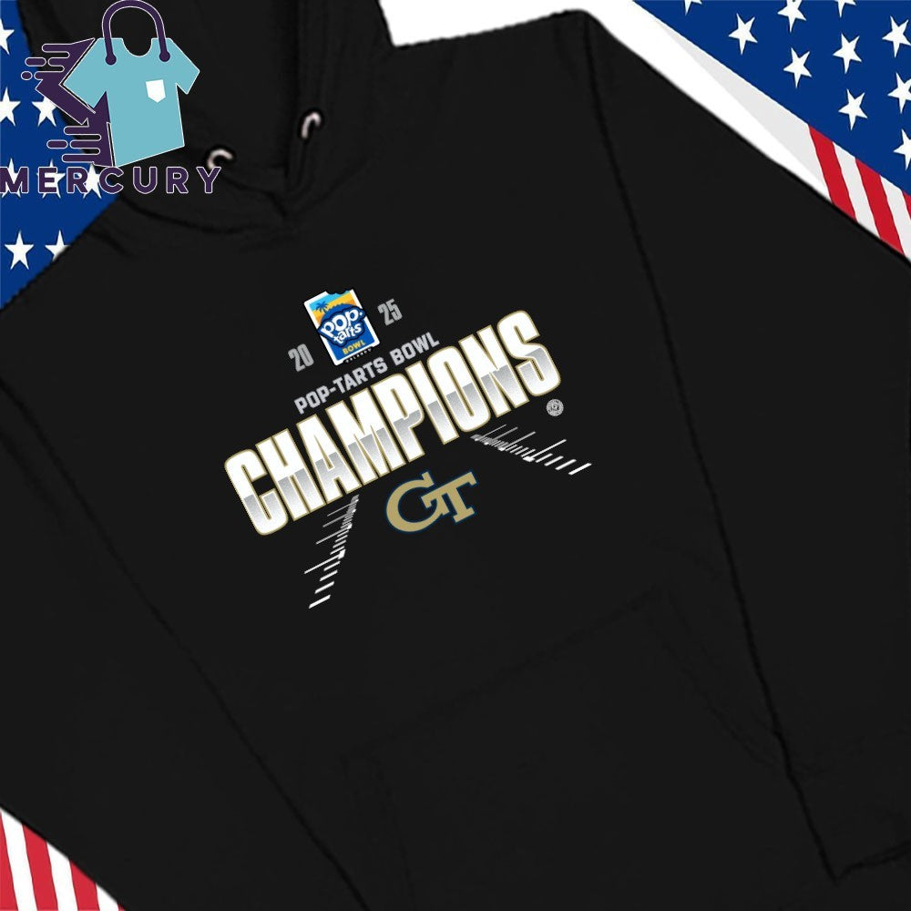 Georgia Tech Yellow Jackets 2025 Pop-Tarts Bowl Champions Shirt