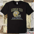 Georgia Tech Yellow Jackets NCAA Football Vintage Helmet t-shirt