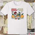 Georgia Tech Yellow Jackets Vs Georgia Bulldogs The Peach State Showdown Mascots t-shirt