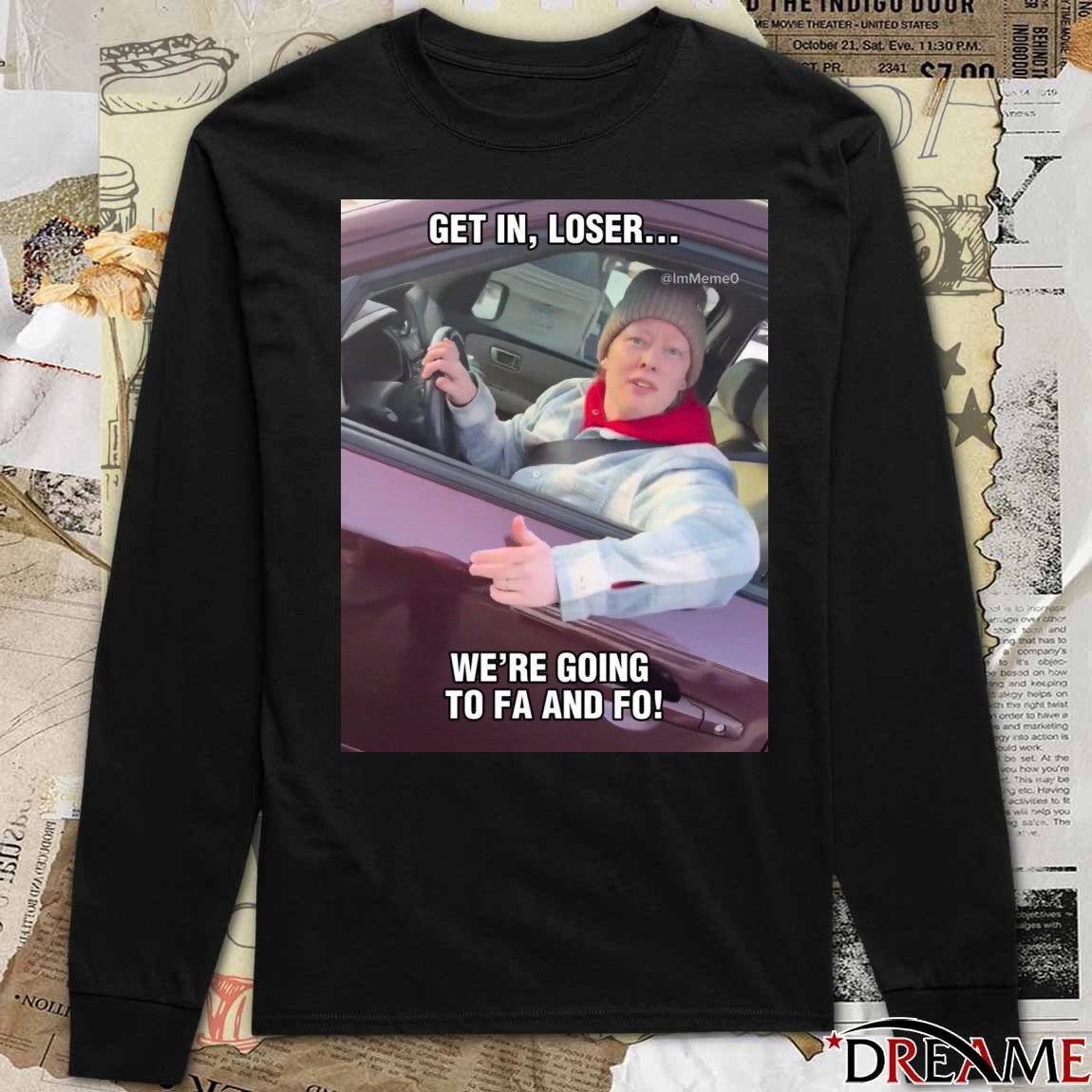 Get In Loser We’re Going To FA And FO – Justice For Renee Good Abolish ICE t-shirt