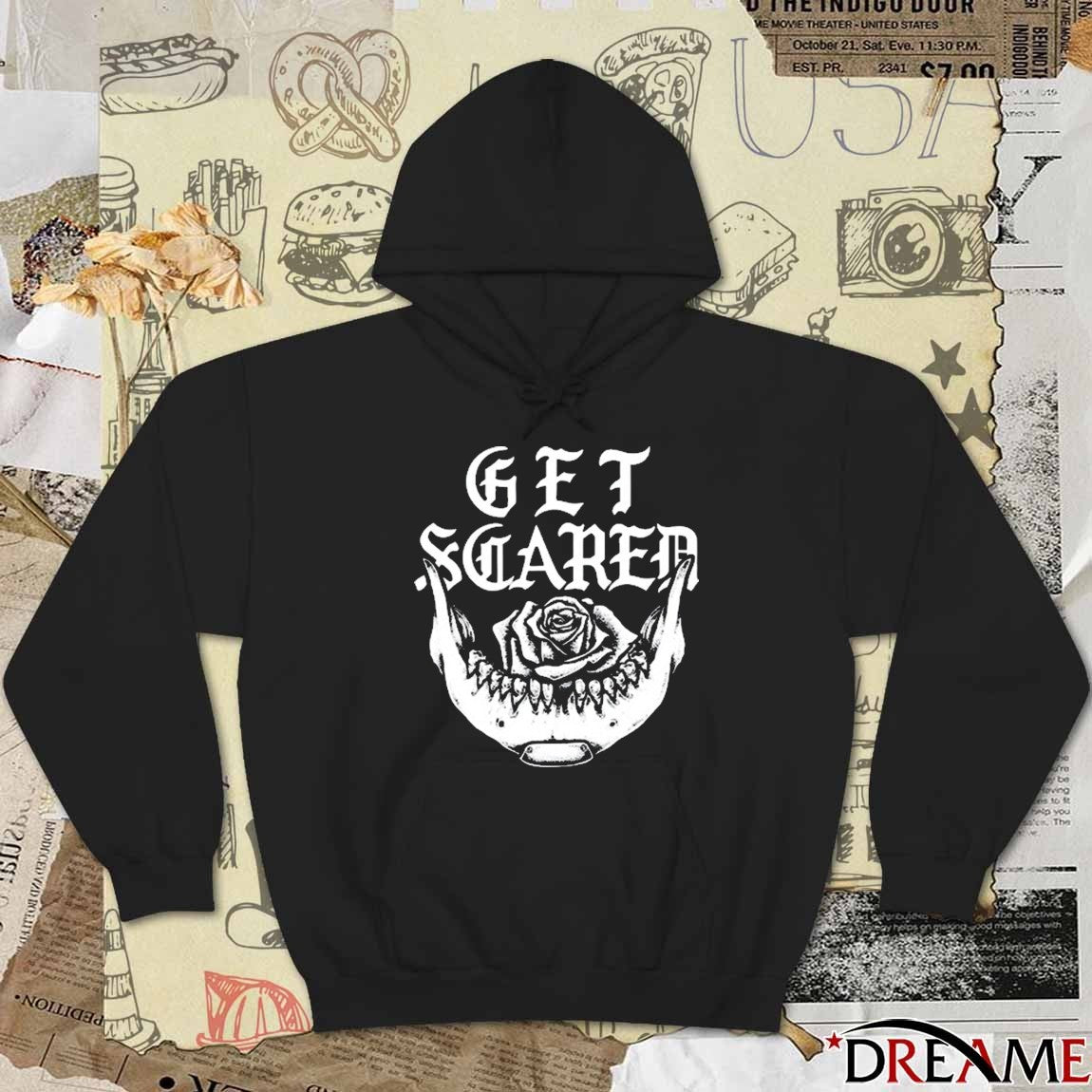 Get Scared Jawbone Graphic 2025 t-shirt