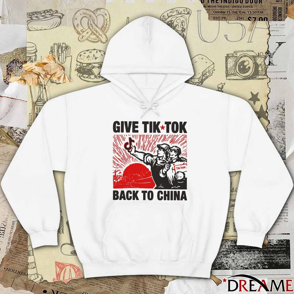 Give Tiktok Tech Back To China 2026 Design 3 t-shirt