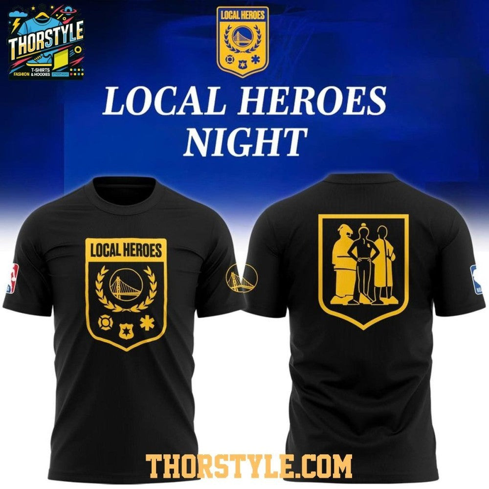 Golden State Warriors Local Heroes NBA Game Night 2026 Shirt