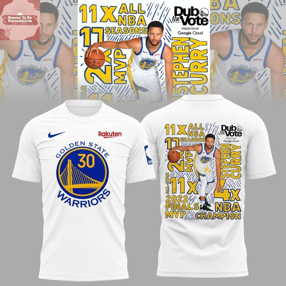 Golden State Warriors Stephen Curry Dub The Vote 2026 Shirt