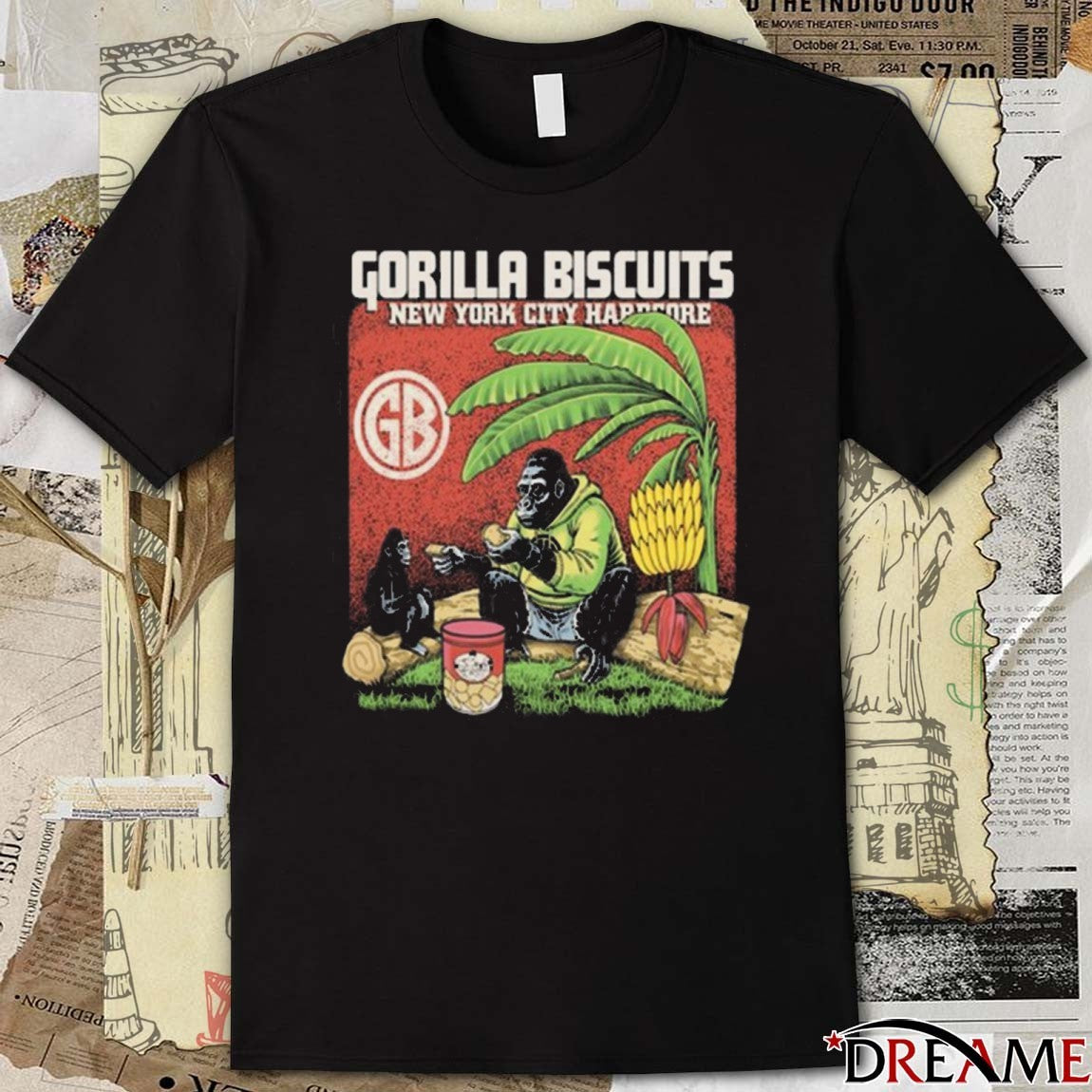 Gorilla Biskuit 2026 New York City Hardcore t-shirt