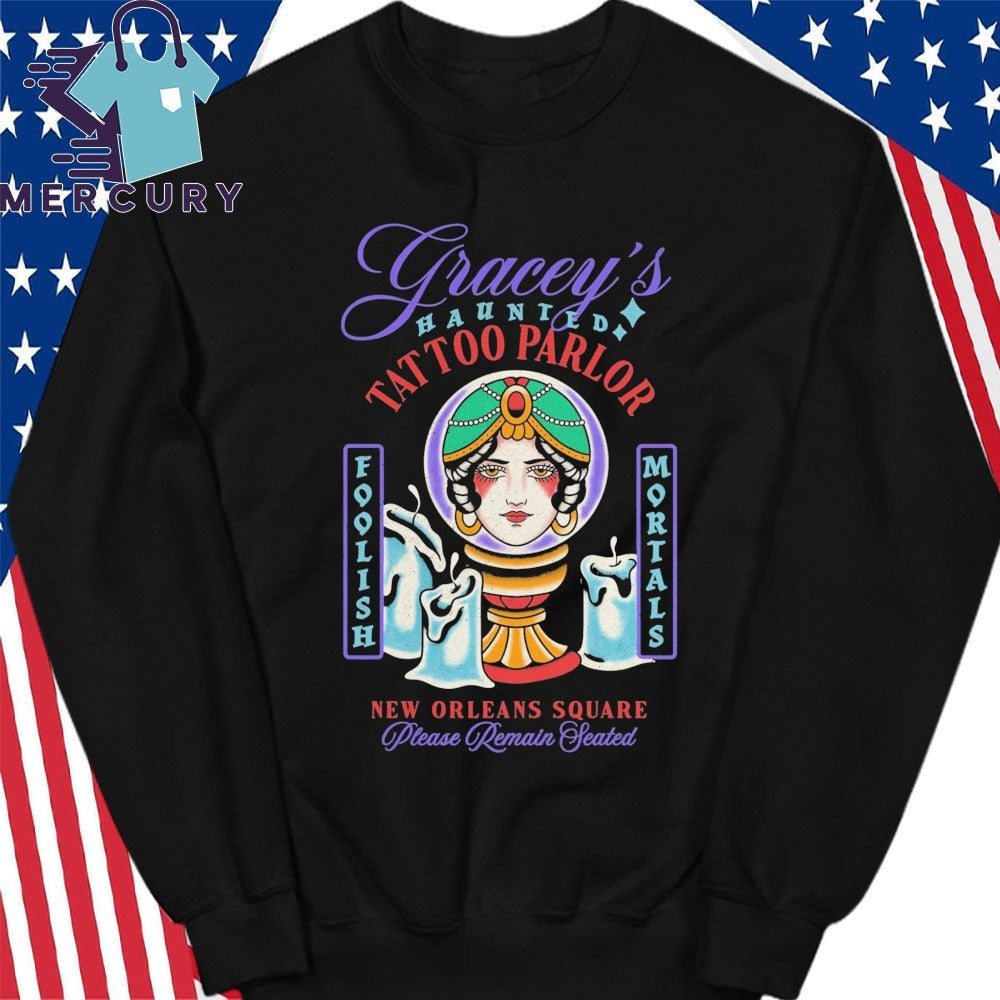 Gracey’s Haunted Tattoo Parlor Leota Variant Shirt