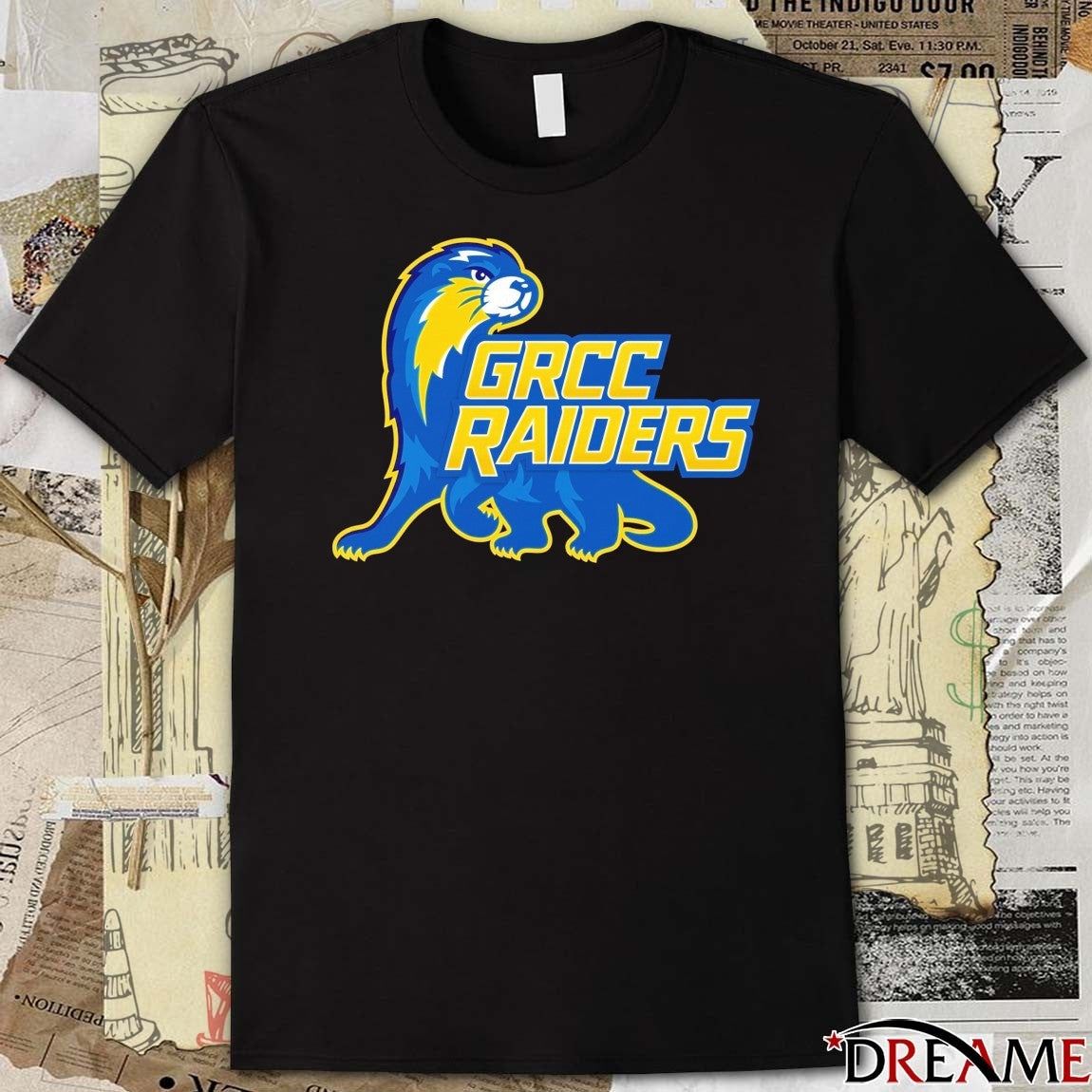 Grand Rapids C.C. Raiders of Michigan New Logo 2026 t-shirt