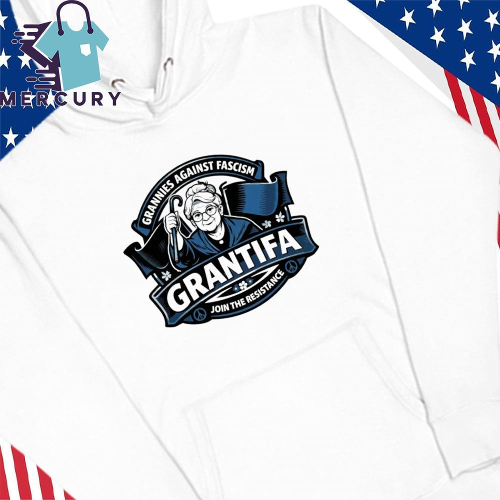 Grannies Against Fascism Grantifa Join The Resistance Shirt