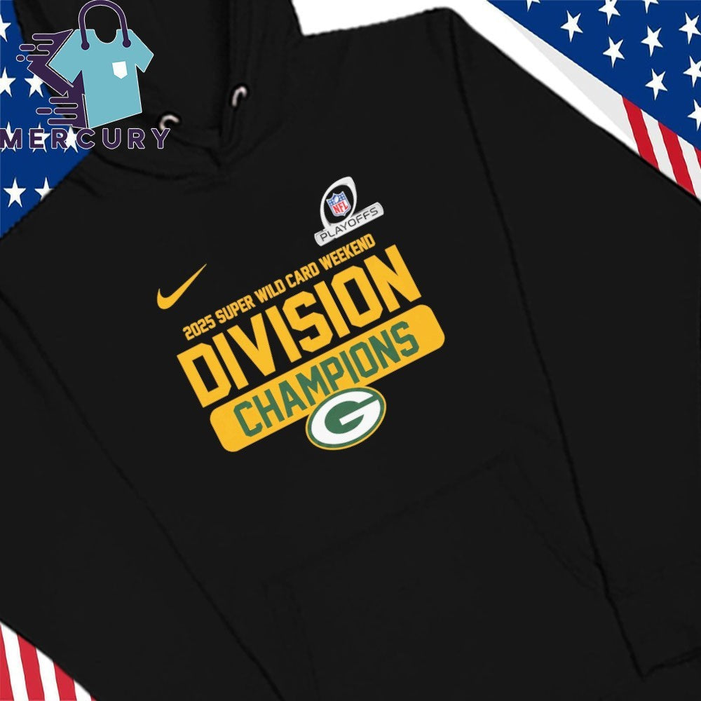 Green Bay Packers 2025 NFC Wild Card Weekend Division Champions Shirt