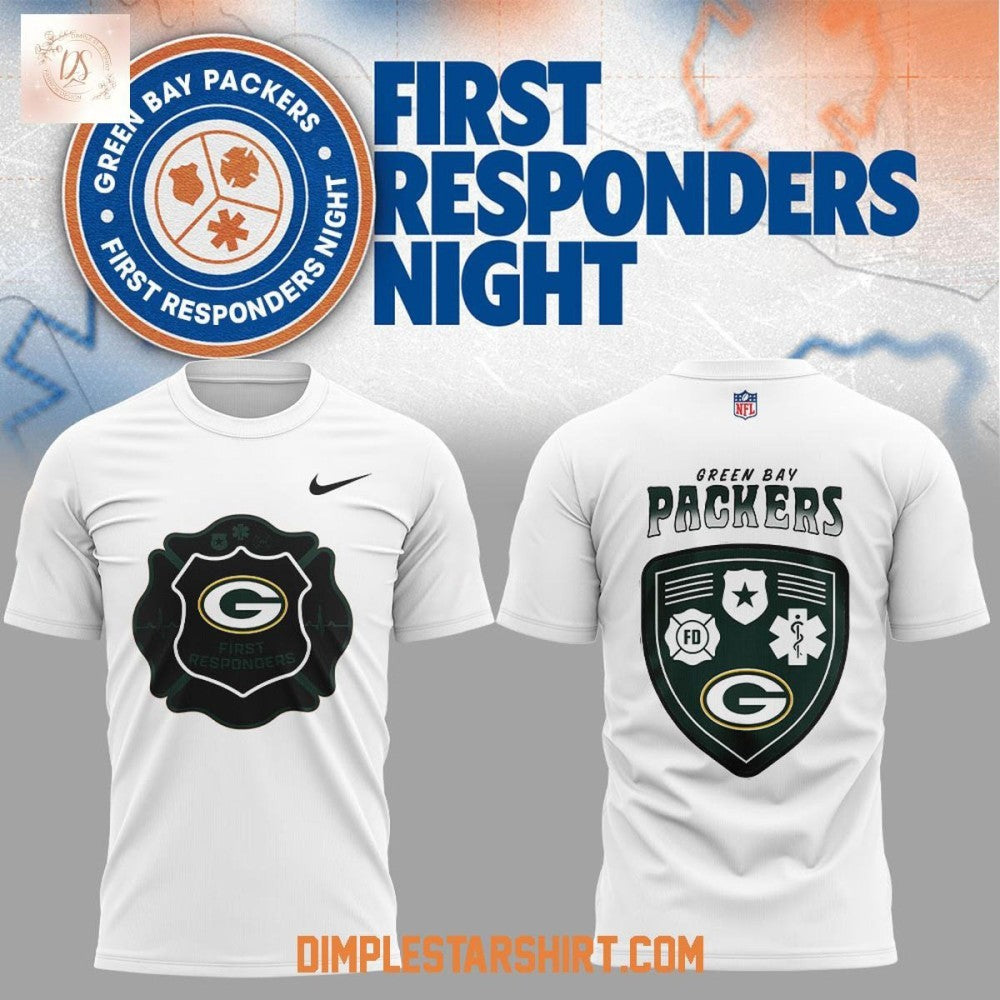 Green Bay Packers First Responders Night 2026 Shirt