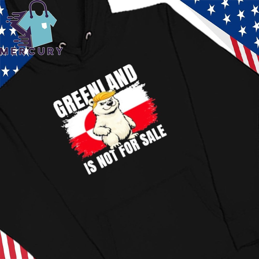 Greenland Is Not For Sale Polar Bear Shirt