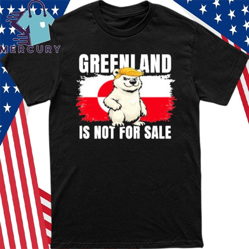 Greenland Is Not For Sale Polar Bear Shirt