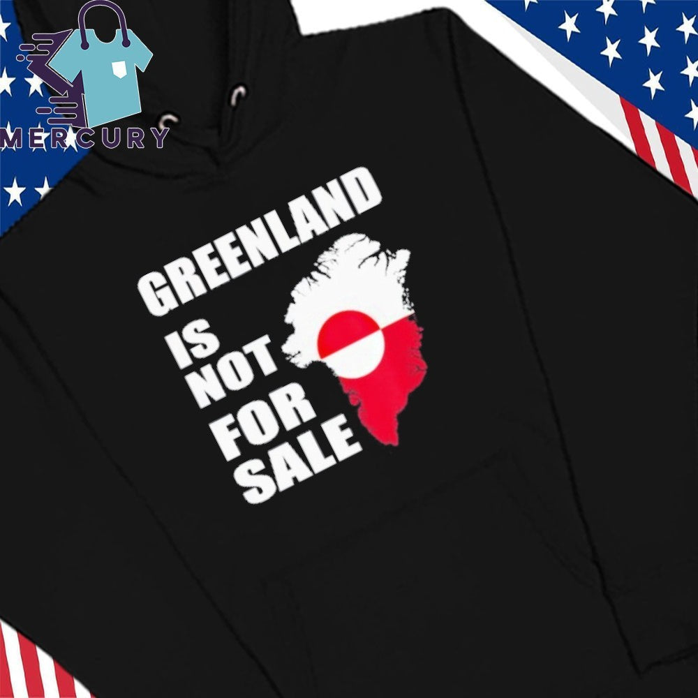Greenland Is Not for Sale 2026 Map Shirt