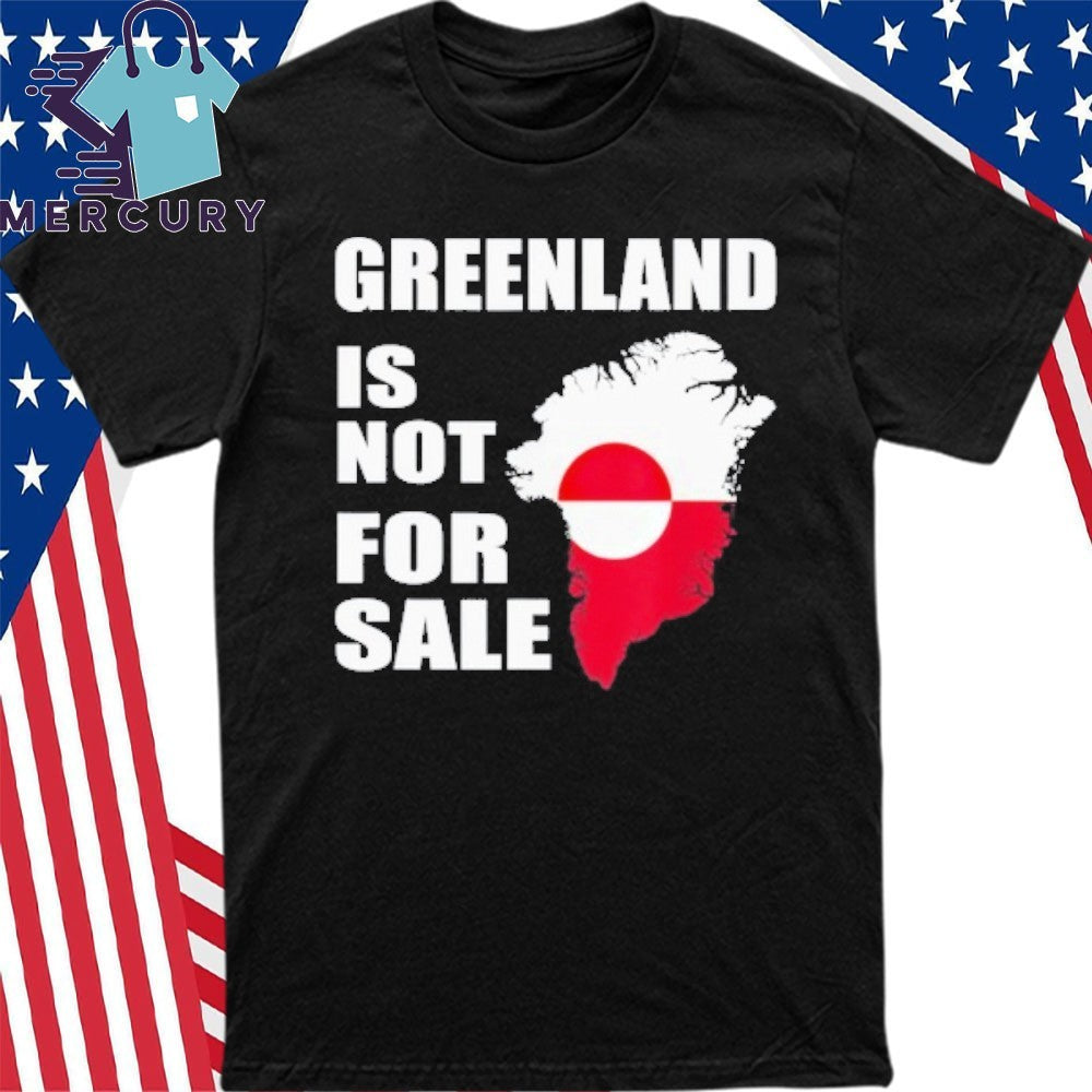 Greenland Is Not for Sale 2026 Map Shirt