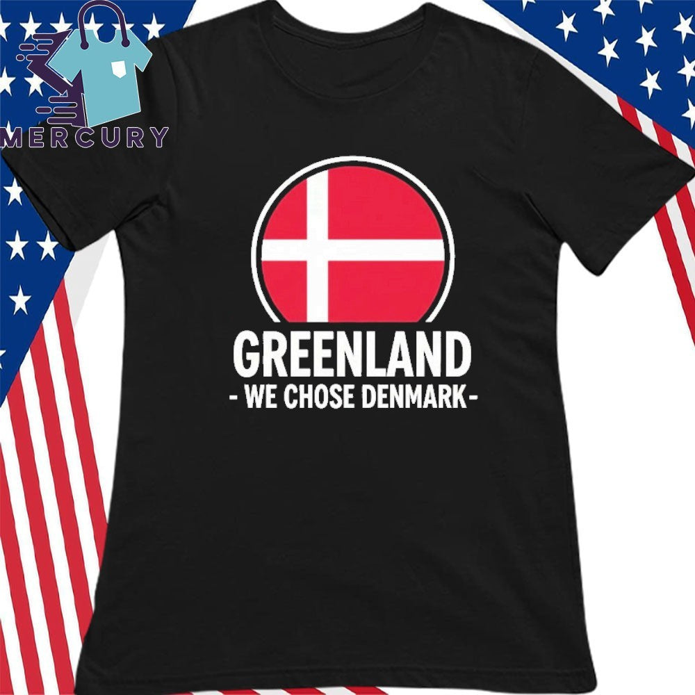 Greenland We Chose Denmark Shirt