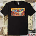 Greetings From The College Football Playoff Semifinal Fiesta Bowl Phoenix Arizona Poster t-shirt