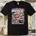 Greg Biffle 2025 Arca Past And Present Raceway 1995 Track Champion Signature t-shirt