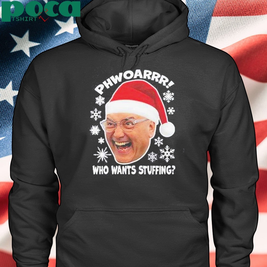 Gregg Wallace Phwoarrr Who Wants Stuffing T-Shirt