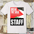 Greta Thunberg Break The Siege Staff Poster t-shirt