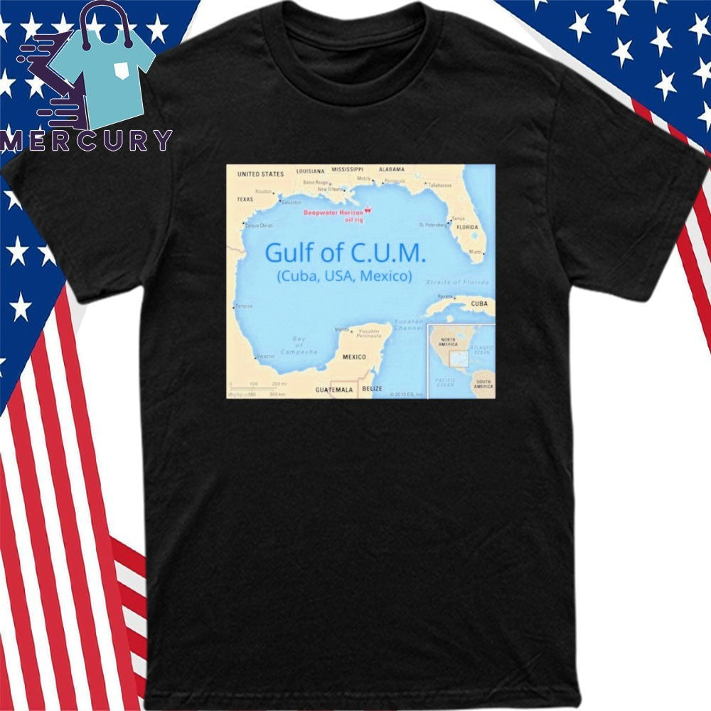 Gulf of C.U.M. Cuba, USA, Mexico Shirt