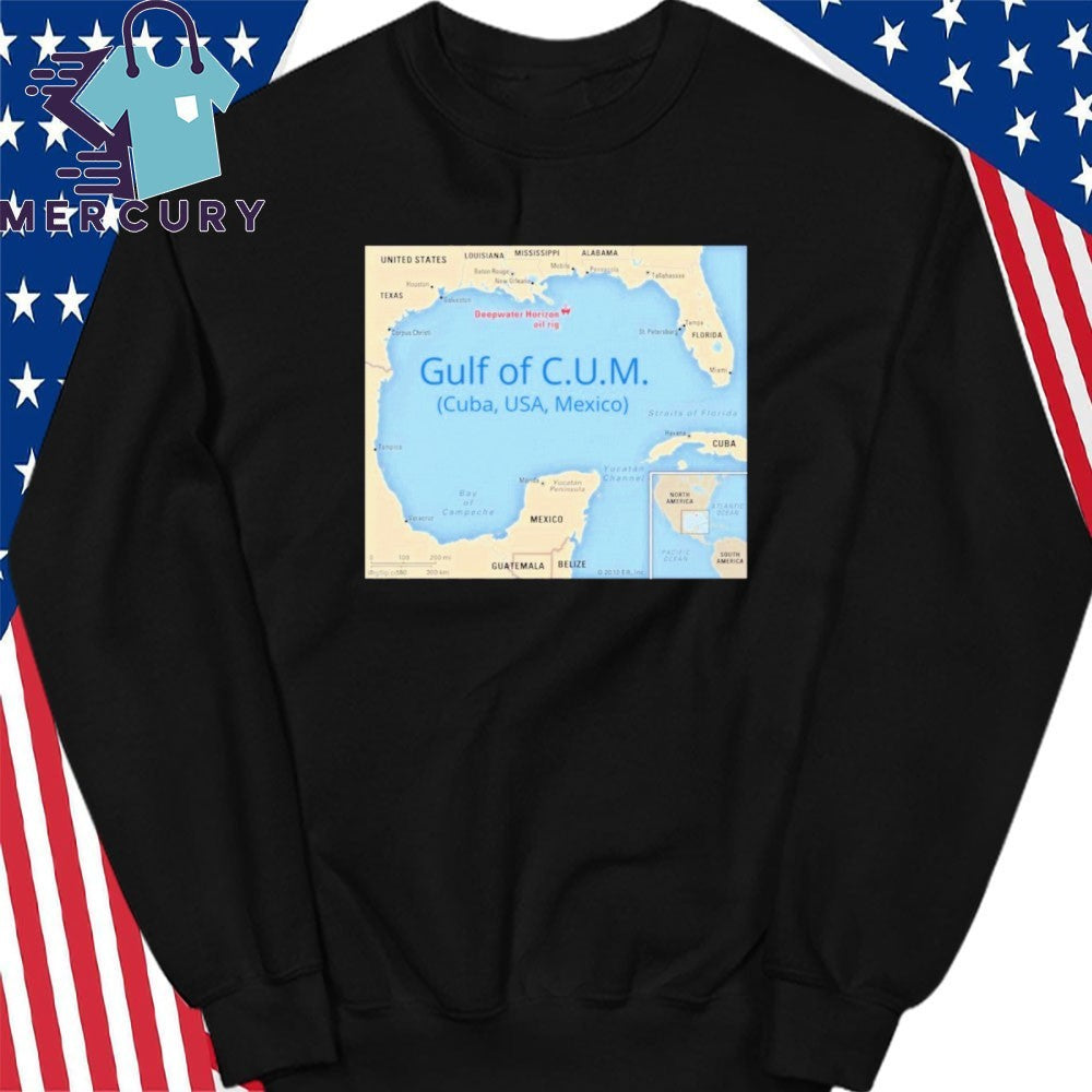 Gulf of C.U.M. Cuba, USA, Mexico Shirt