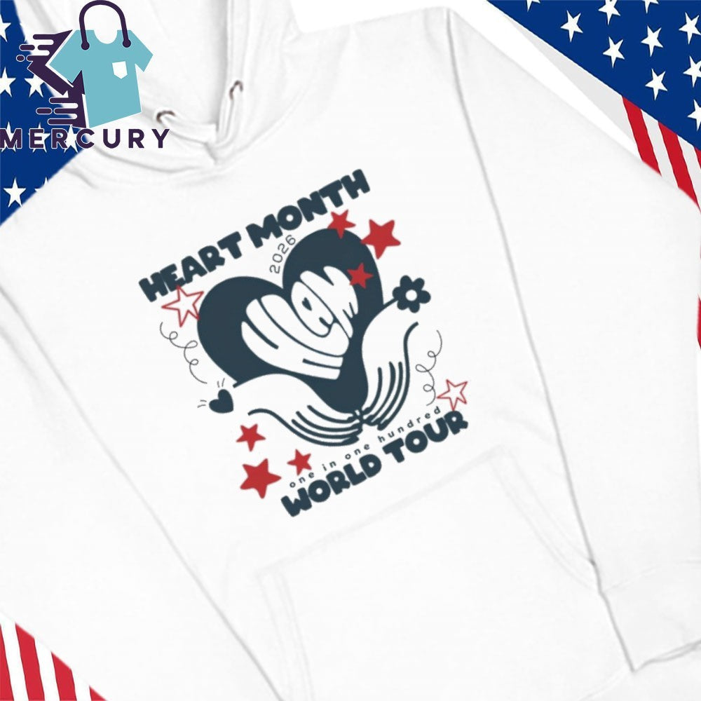 HLAM Band Heart Month World Tour 2026 Shirt