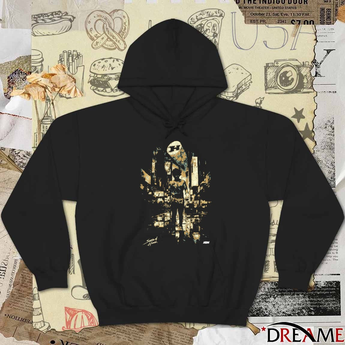 HOOK I’m Back All Elite Wrestling 2025 t-shirt