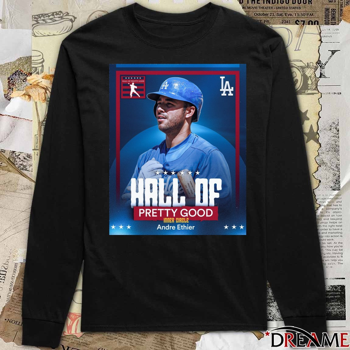 Hall of Pretty Good Inner Circle Andre Ethier 2025 Poster t-shirt