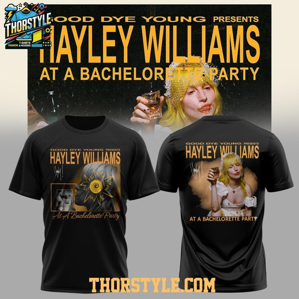Halley Williams Bachelorette Party 2026 World Tour Shirt