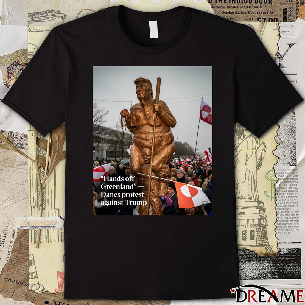 Hands Off Greenland Danes Protest Against Trump 2026 t-shirt