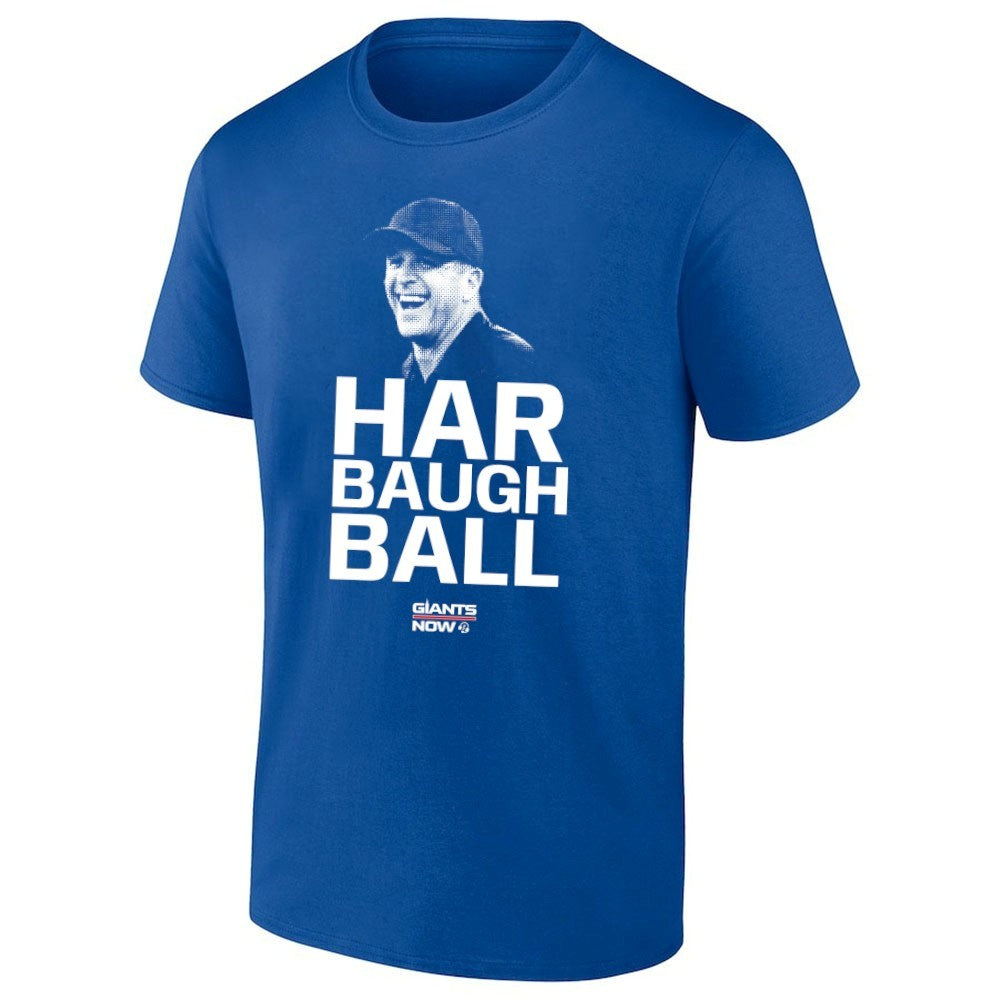 Harbaugh Ball Shirt Giants Now