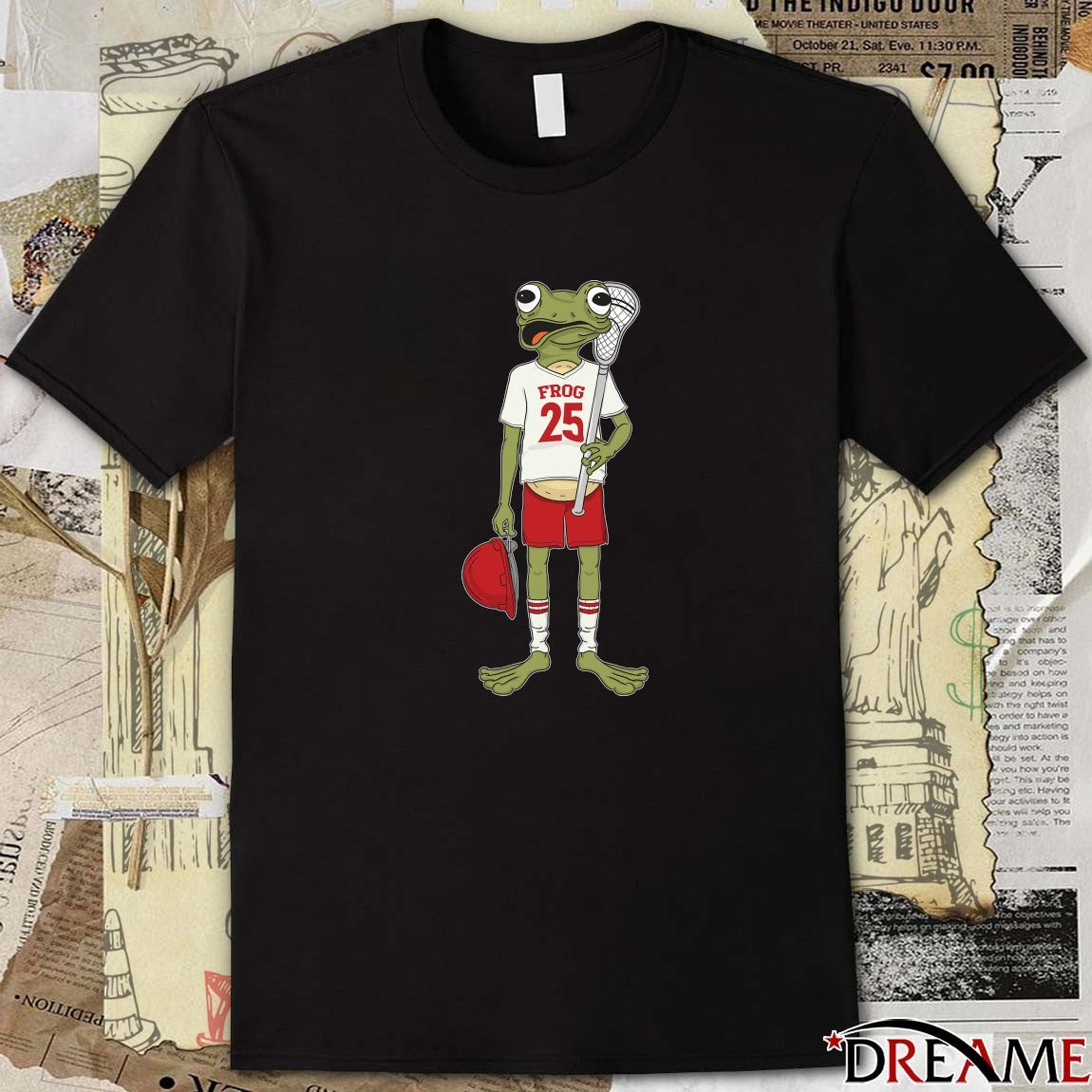 Hard Hat Lax Frog 2026 t-shirt