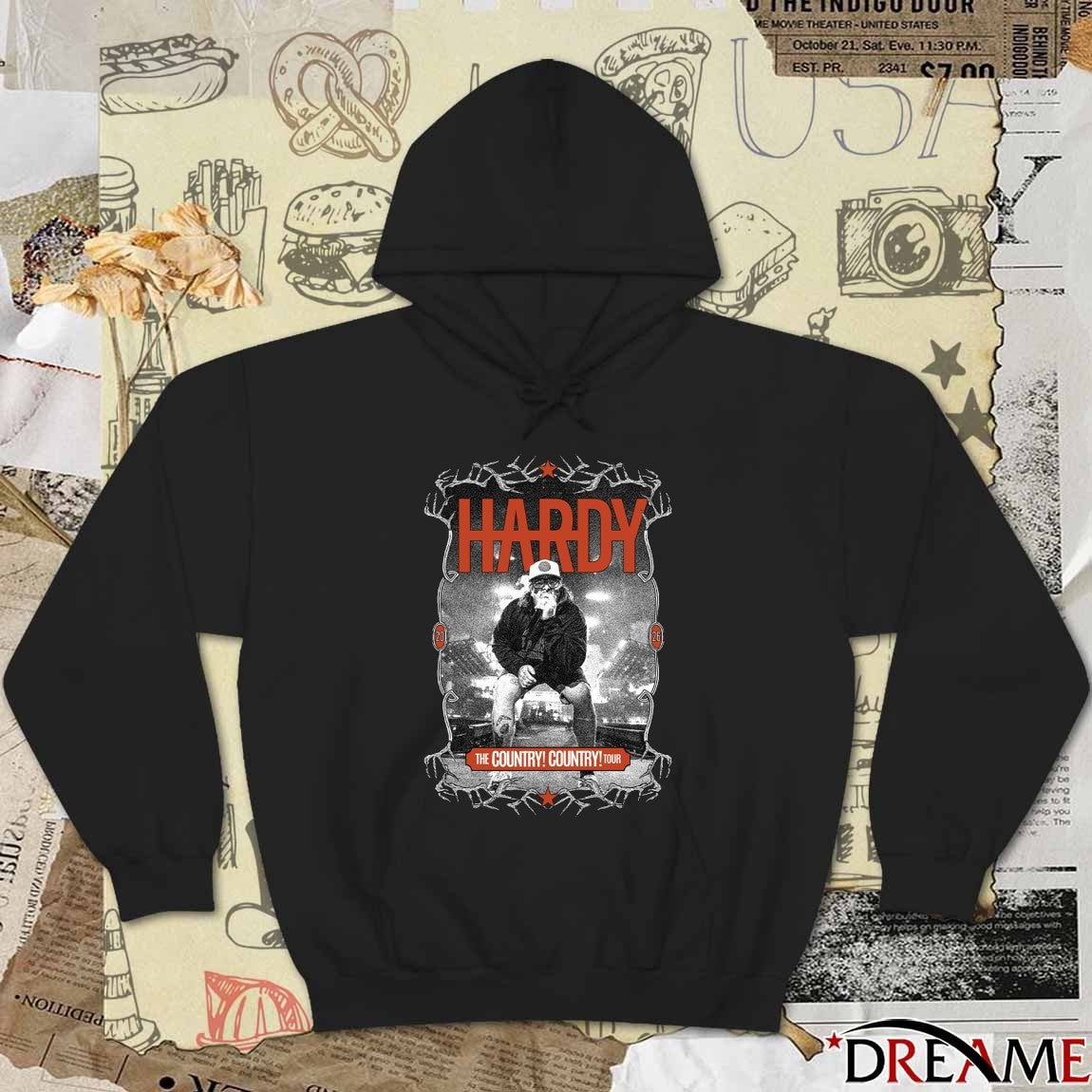 Hardy Country The Country Country Tour 2026 Vintage Fans t-shirt