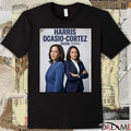 Harris Ocasio-Cortez 2028 For President And Vice President Poster t-shirt