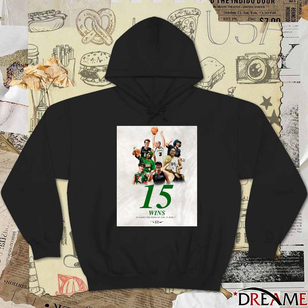 Hawaii Athletics 15 Wins In Games The Week Of February 25 – March 1 2026 Poster t-shirt