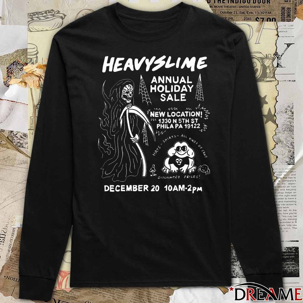 Heavyslime Annual Holiday 1330 N 5th St, Phila, PA 19122 December 20 2025 t-shirt